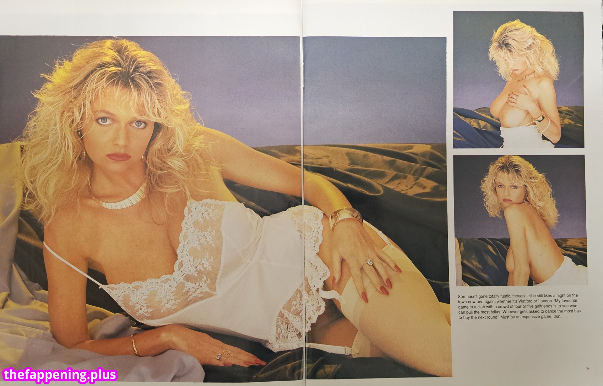 1980'S & Early 90'S Page 3 Girls / GlamourTeaJames / https: / mariawhittaker Nude OnlyFans Photo #4