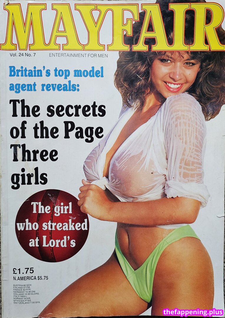 1980'S & Early 90'S Page 3 Girls / GlamourTeaJames / https: / mariawhittaker Fotografie OnlyFans Dezbrăcată #330