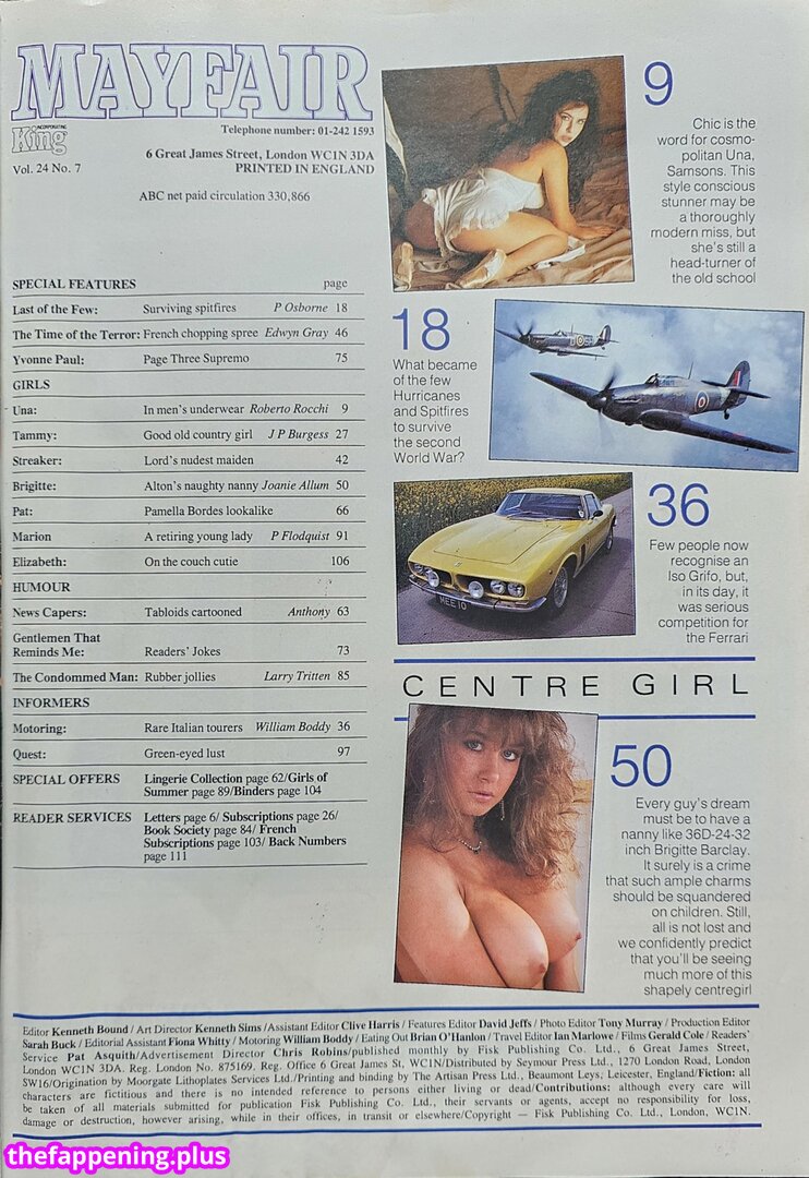1980'S & Early 90'S Page 3 Girls / GlamourTeaJames / https: / mariawhittaker Nacktes OnlyFans Foto #331