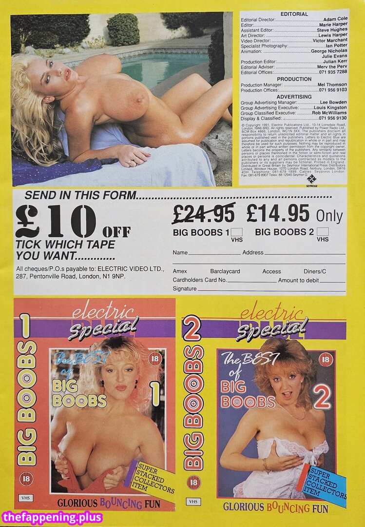 1980'S & Early 90'S Page 3 Girls / GlamourTeaJames / https: / mariawhittaker Naken OnlyFans Foto #680