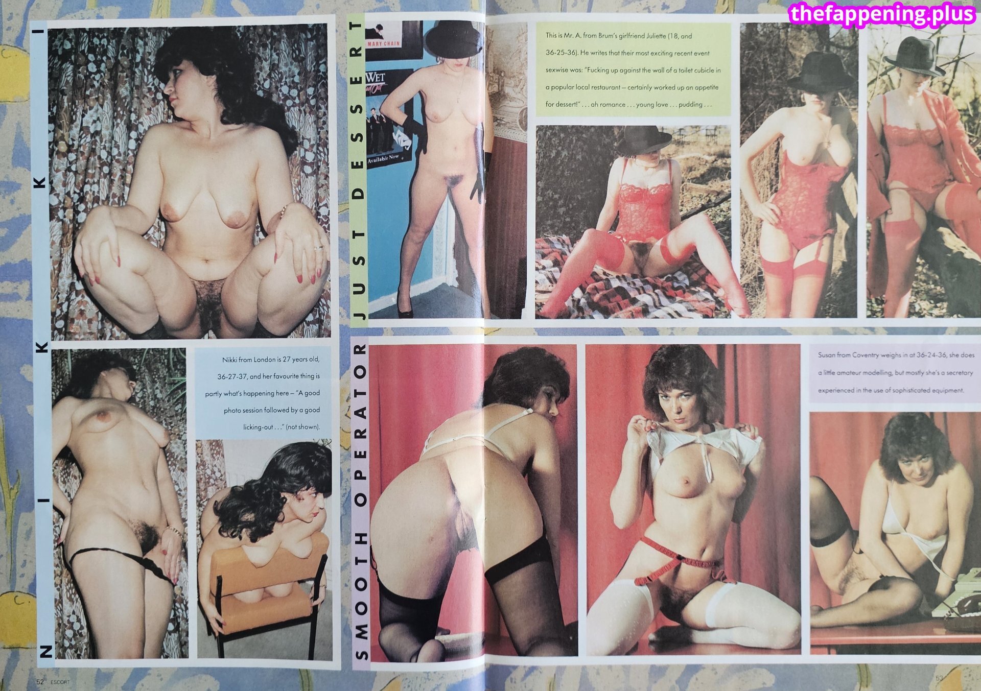 1980'S & Early 90'S Page 3 Girls / GlamourTeaJames / https: / mariawhittaker 누드 OnlyFans 사진 #754