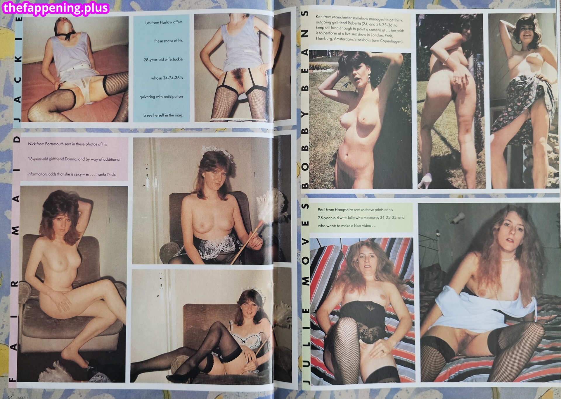 1980'S & Early 90'S Page 3 Girls / GlamourTeaJames / https: / mariawhittaker Naken OnlyFans Foto #755