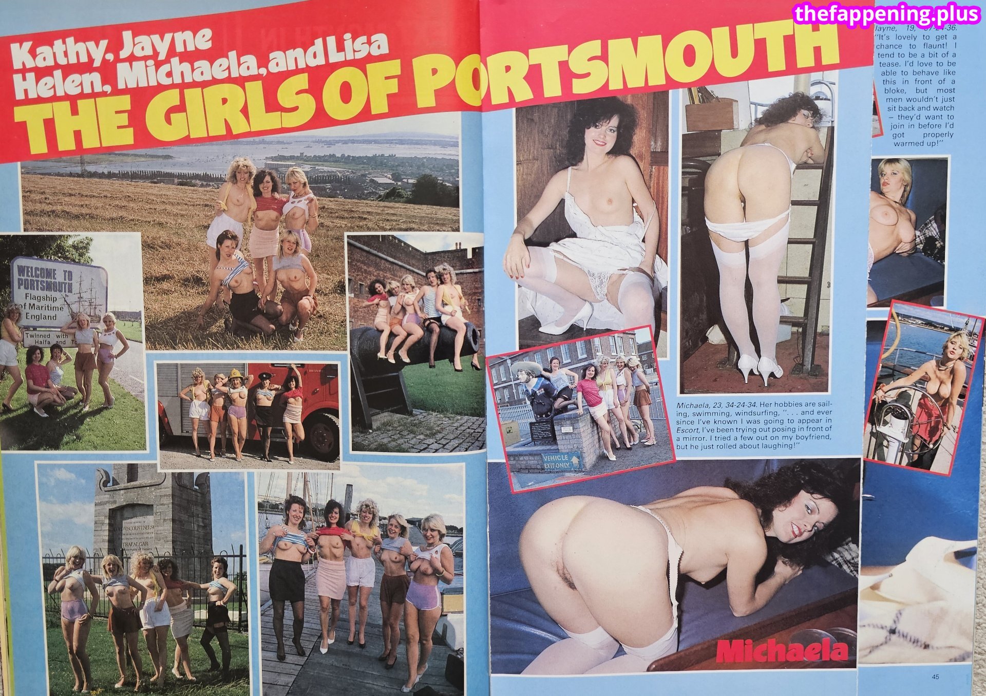 1980'S & Early 90'S Page 3 Girls / GlamourTeaJames / https: / mariawhittaker Foto OnlyFans Nuda #869