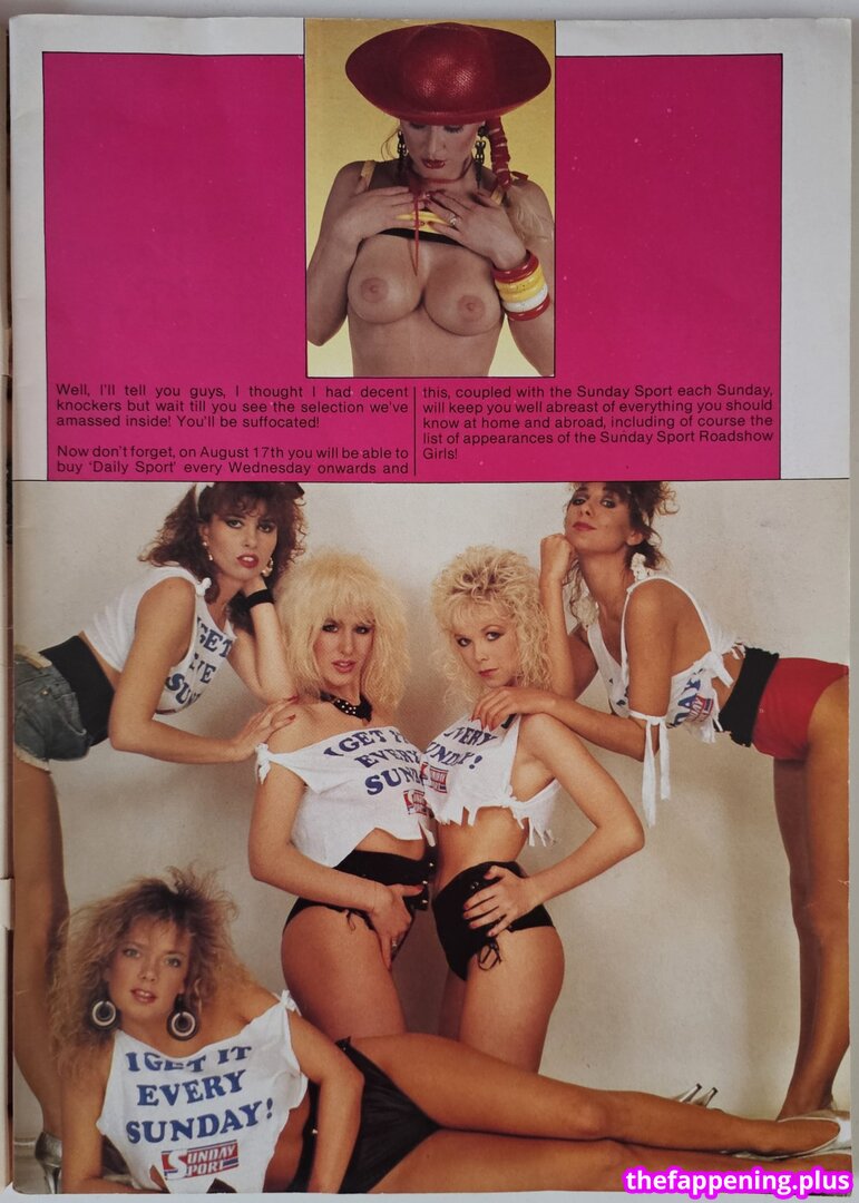 1980'S & Early 90'S Page 3 Girls / GlamourTeaJames / https: / mariawhittaker 裸照OnlyFans照片 #1006