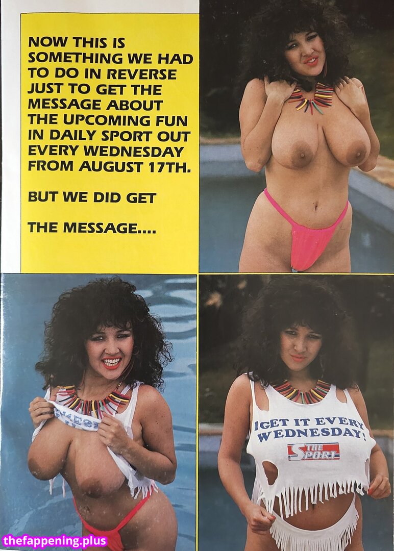 1980'S & Early 90'S Page 3 Girls / GlamourTeaJames / https: / mariawhittaker Φωτογραφία Γυμνών OnlyFans #1031
