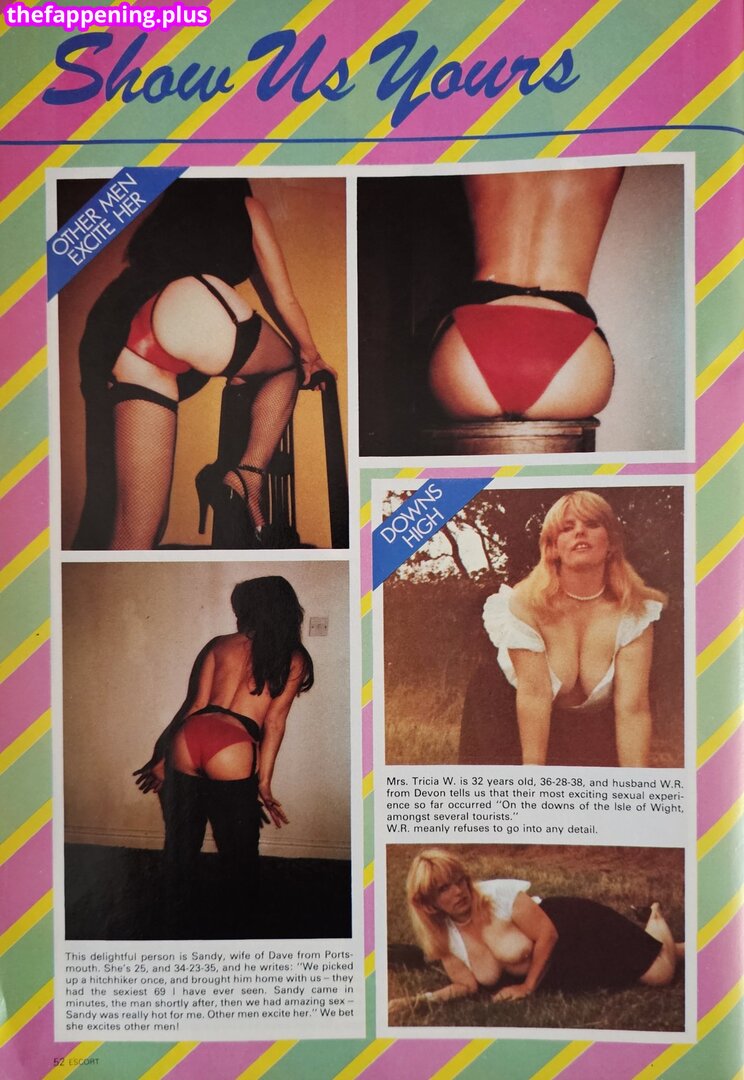 1980'S & Early 90'S Page 3 Girls / GlamourTeaJames / https: / mariawhittaker ヌードOnlyFans写真 #1150