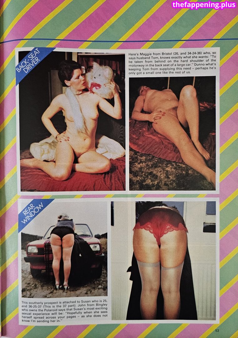 1980'S & Early 90'S Page 3 Girls / GlamourTeaJames / https: / mariawhittaker Nagie OnlyFans Zdjęcie #1151