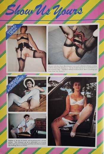 1980'S & Early 90'S Page 3 Girls