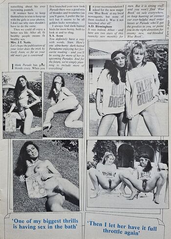 1980'S & Early 90'S Page 3 Girls