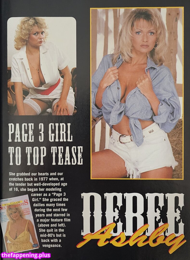 1980'S & Early 90'S Page 3 Girls / GlamourTeaJames / https: / mariawhittaker Foto OnlyFans Nua #1946