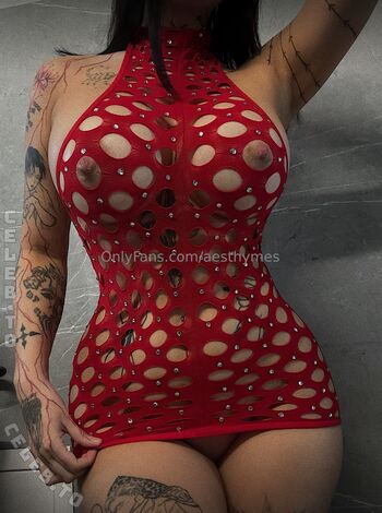 Full leaked Aesthymes private onlyfans photo