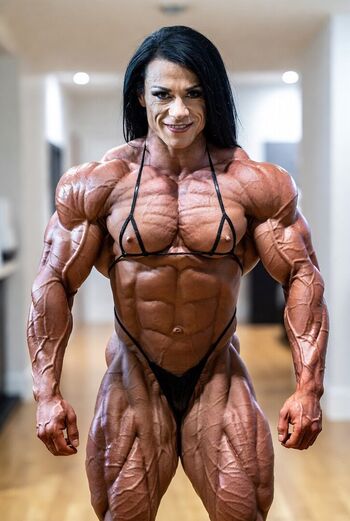 Full leaked Ai generated female bodybuilders private onlyfans photo