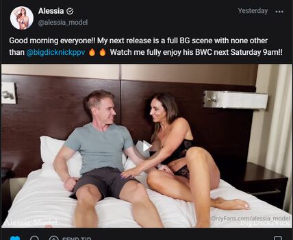 Full leaked Alessia model private onlyfans photo