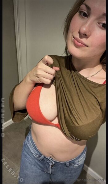 Full leaked Annabell blond private onlyfans photo