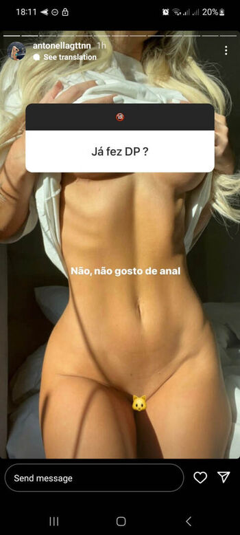 Full leaked Antonella gattinni private onlyfans photo