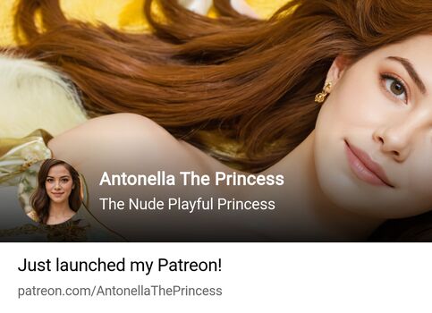 Full leaked Antonella the princess private onlyfans photo