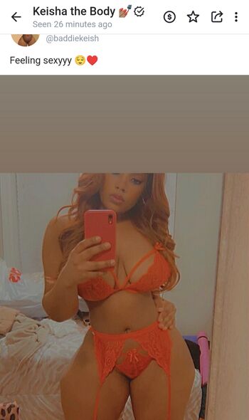 Full leaked Baddiekeish private onlyfans photo