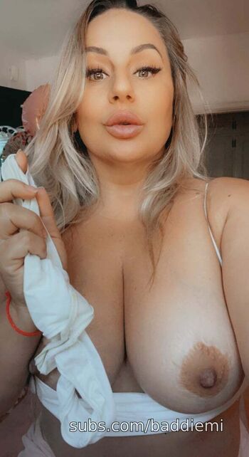 Full leaked Baddiemi private onlyfans photo