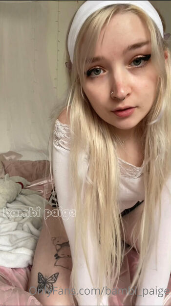 Full leaked Bambi paige private onlyfans photo