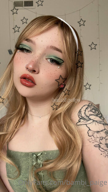 Full leaked Bambi paige private onlyfans photo
