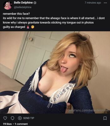 Full leaked Belle delphine  page private onlyfans photo