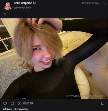 Full leaked Belle delphine  page private onlyfans photo