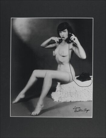 Full leaked Bettie page private onlyfans photo