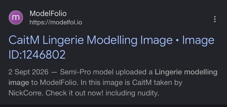 Full leaked Cait emily mazza private onlyfans photo