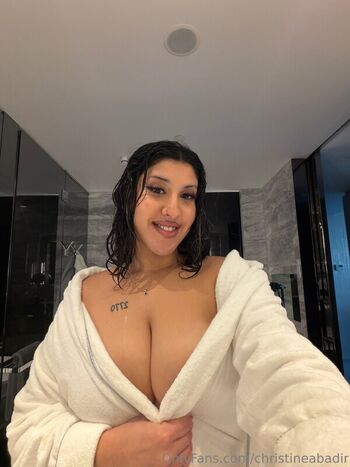 Full leaked Cchristineabadir private onlyfans photo