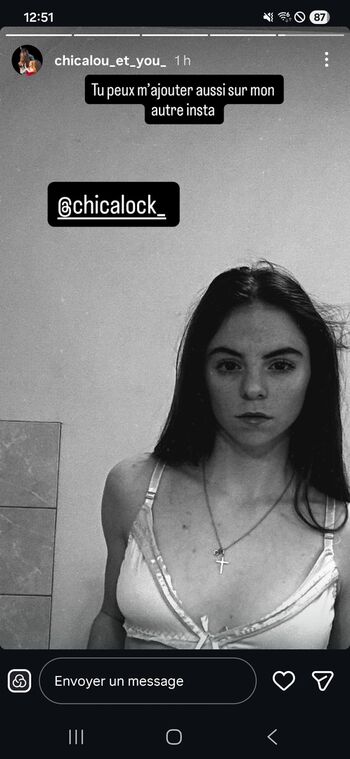 Full leaked Chicalouuu private onlyfans photo