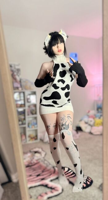 Cow Maid & Cow Bikini Cosplay
