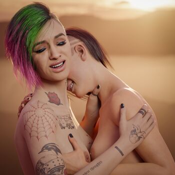 Full leaked Cyberpunk  page private onlyfans photo