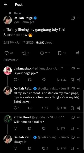 Full leaked Delilah raige private onlyfans photo
