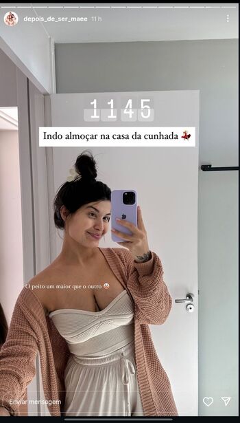 Full leaked Depois de ser maee private onlyfans photo