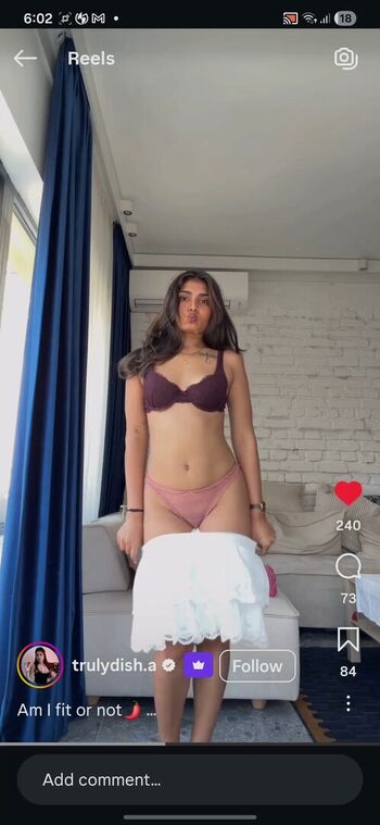 Full leaked Disha verma page private onlyfans photo
