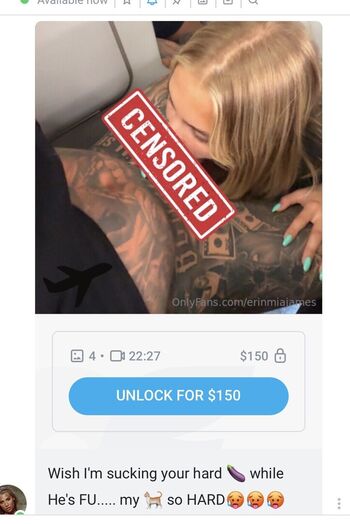 Full leaked Erin james private onlyfans photo