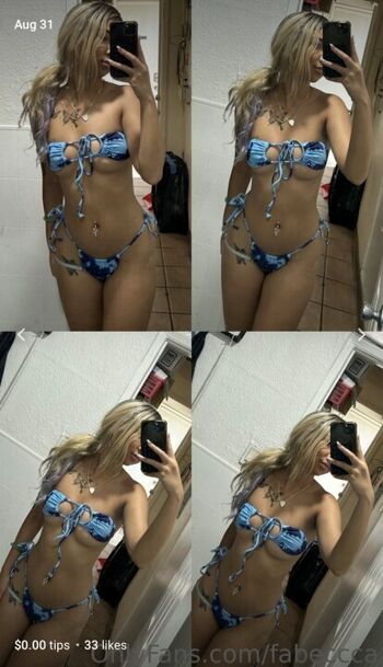 Full leaked Fabeccca private onlyfans photo