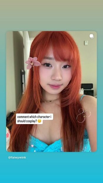 Full leaked Fairywink private onlyfans photo
