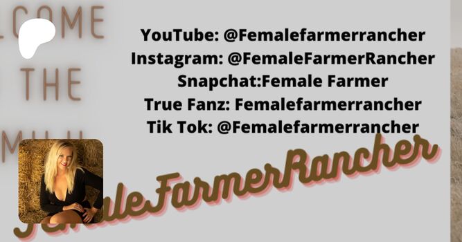 Full leaked Female farmer rancher private onlyfans photo