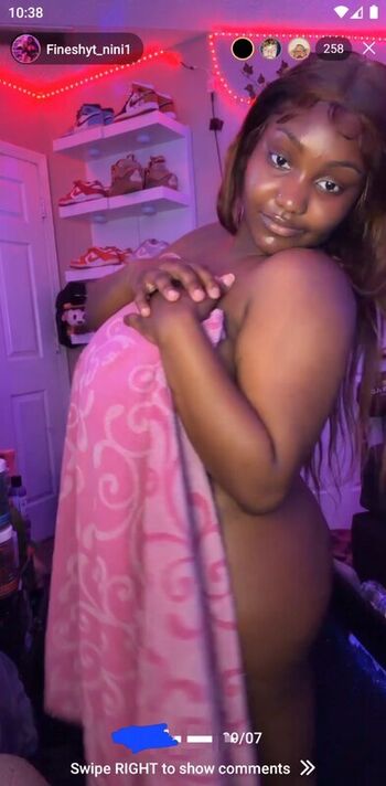 Full leaked Fineshyt nini private onlyfans photo