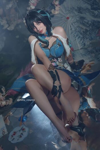 Full leaked Fishy cosplay page private onlyfans photo