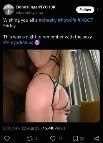 Full leaked Freyadevries private onlyfans photo