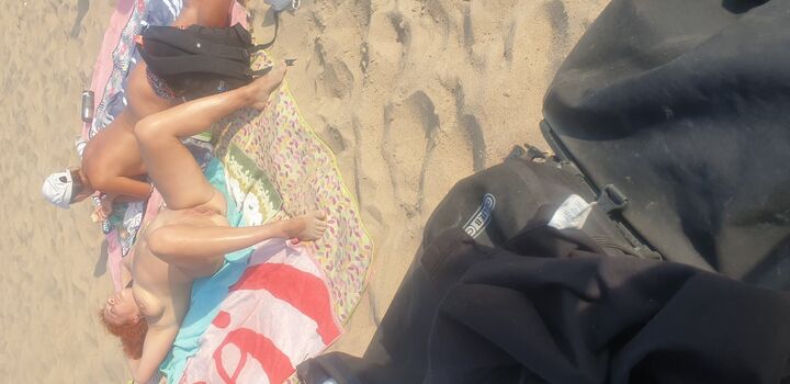 Friends On The Beach