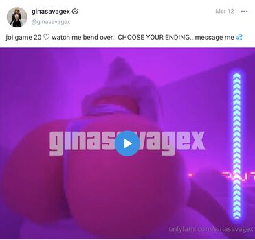 Full leaked Gina savage  page private onlyfans photo