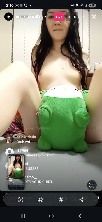 Full leaked Grimkitten private onlyfans photo