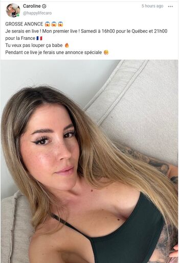 Full leaked Happylifecaro  page private onlyfans photo