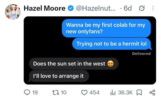 Full leaked Hazel moore page private onlyfans photo
