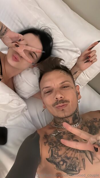 Full leaked Hot tattooed couple private onlyfans photo
