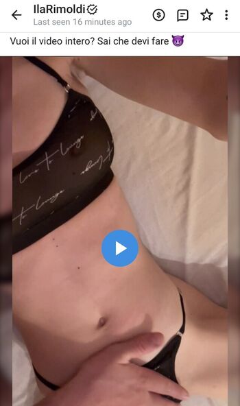 Full leaked Ilaria rimoldi private onlyfans photo