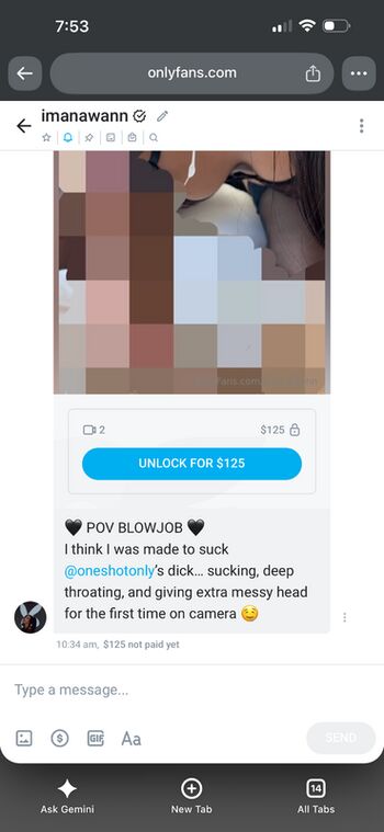 Full leaked Imanawann private onlyfans photo
